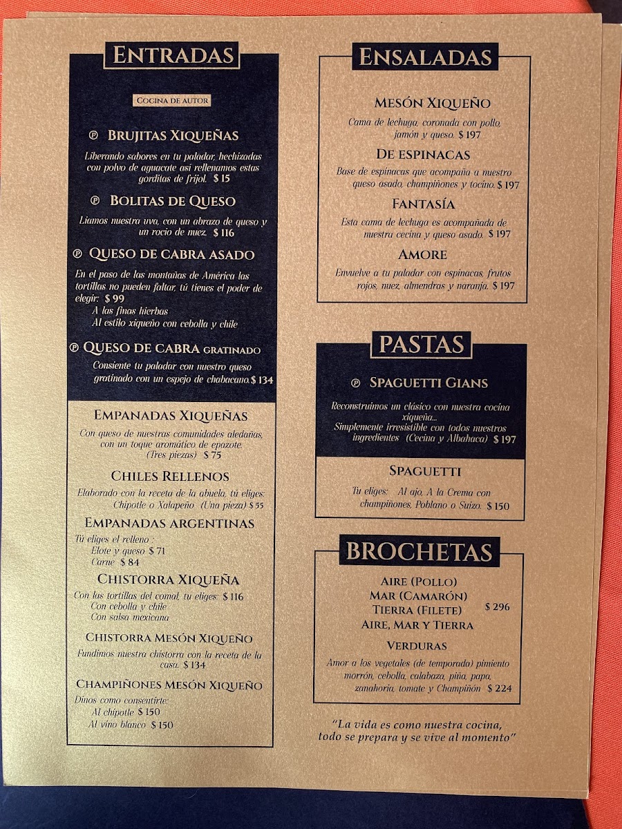 Restaurant El Mesón Xiqueño Menu - Image 3