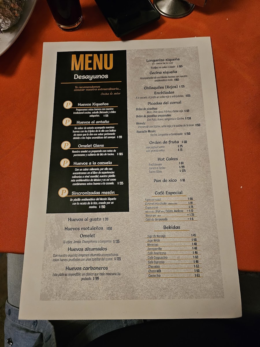 Restaurant El Mesón Xiqueño Menu - Image 6
